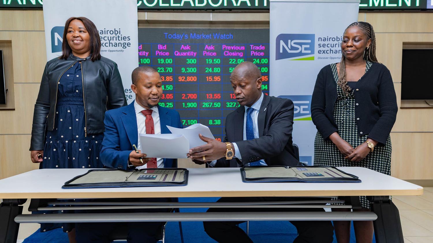 ESE, Nairobi Exchange sign cooperation pact